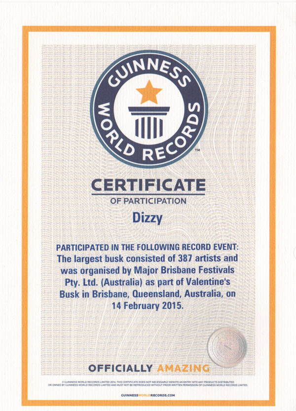Guinness World Records | Blog -- Dizzy Comedy Hypnotist